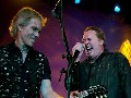 Billy with Mike Reno of Loverboy - photo by Jo Lopez